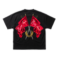 Vlajky Tee Black And Red
