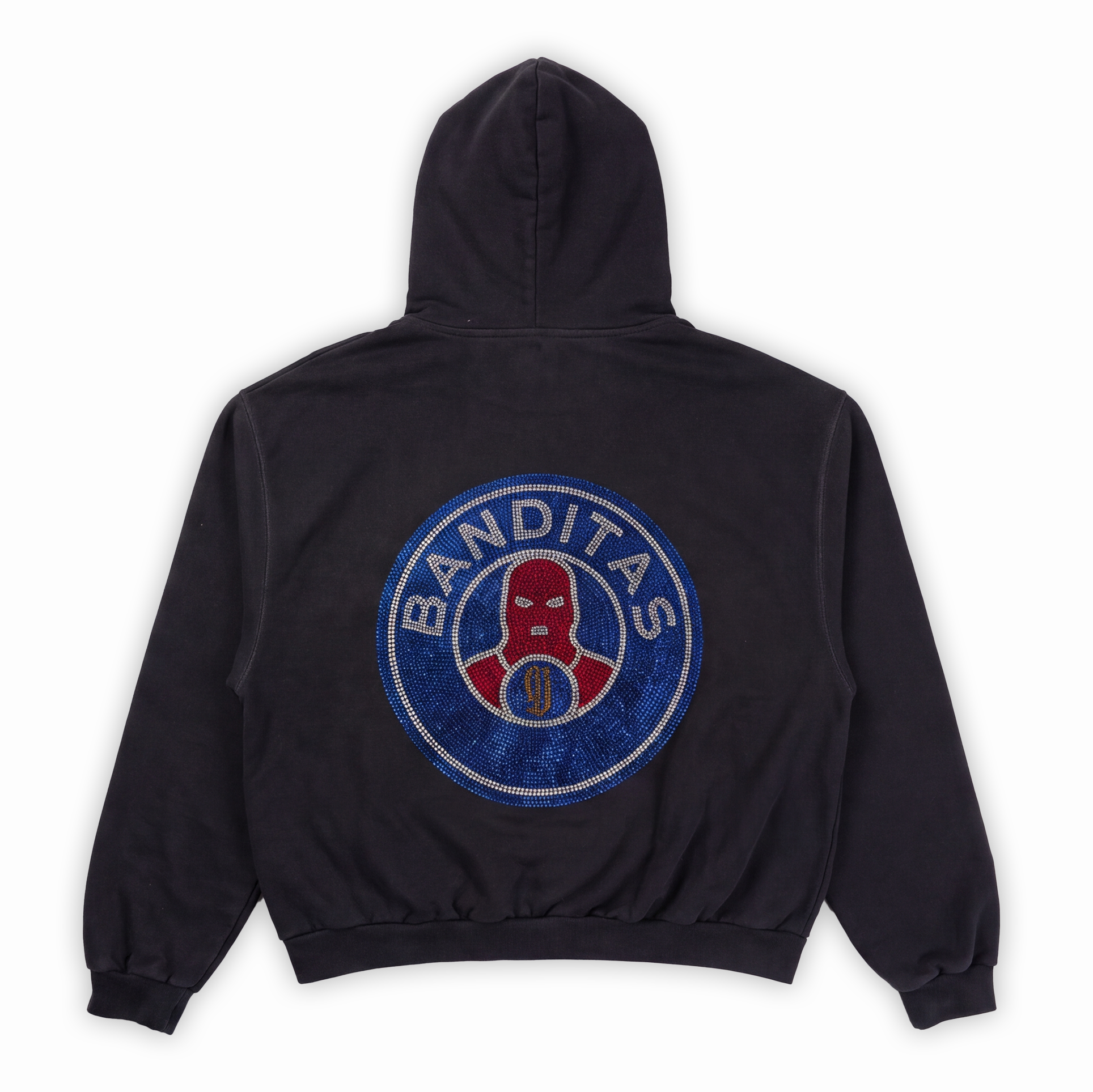 Banditas Rhinestones Zip Hoodie